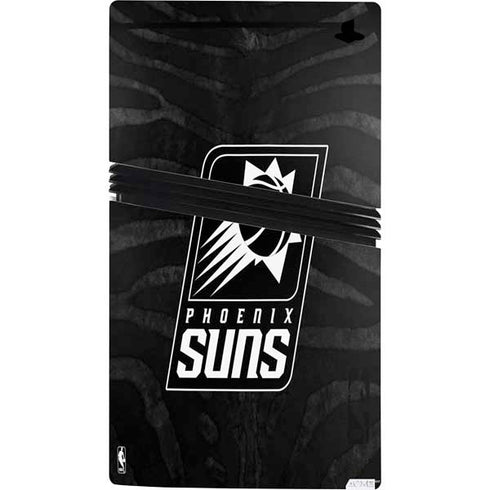 NBA Phoenix Suns Black Animal Print PS5 Pro Console Skin